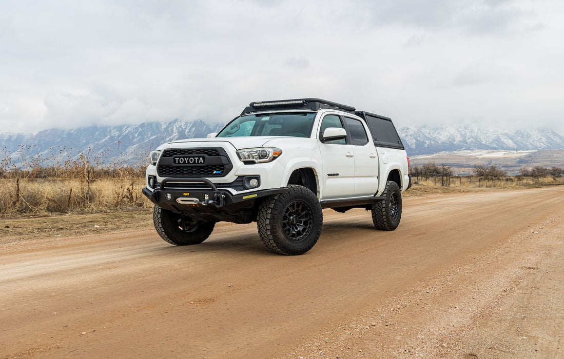 Smittybilt Hidden Winch Center Mount Front Bumper for 2016 - 2023 Toyota Tacoma - Recon Recovery