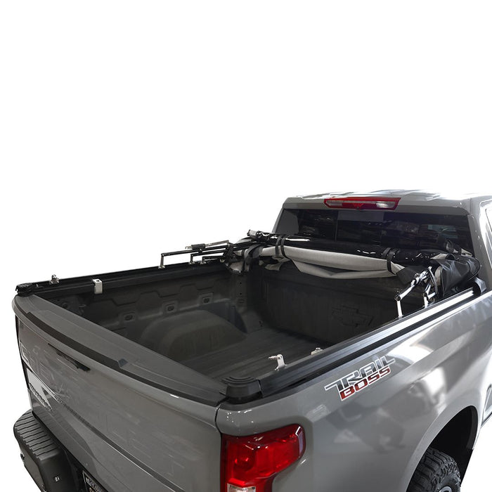 Explorer Soft Shell Bed Topper 2019 - 2026 Silverado Sierra 1500 5.8' Bed | OVS Black Diamond - Recon Recovery
