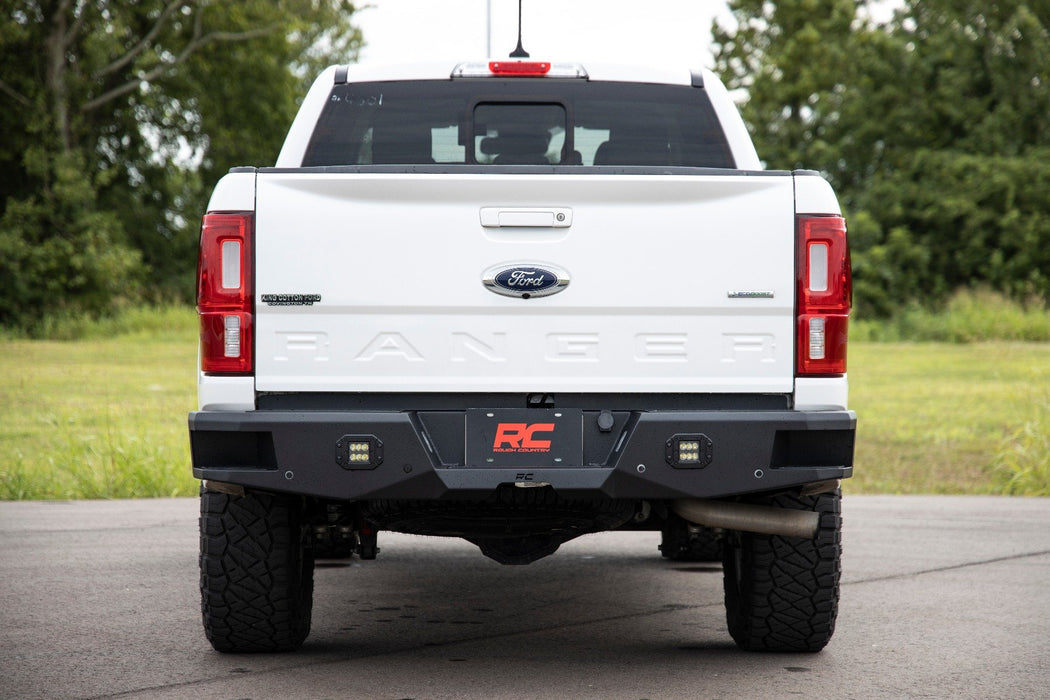 Ford Ranger P703 Rear Bumper RC Steel Rear Bumper with LED Lights for 2019-2023 Ford Ranger - Recon ...