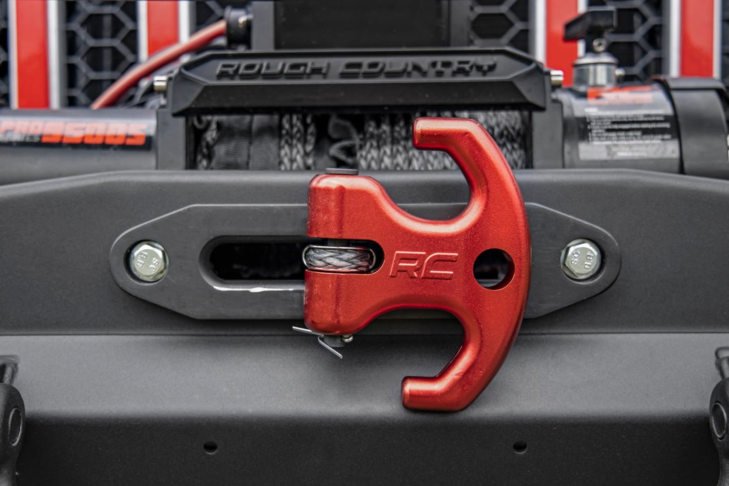 Rough Country Winch Cleat (Red) - Recon Recovery