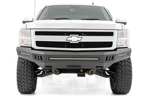 Rough Country Front High Clearance Bumper for 2007 - 2013 Chevy Silverado 1500 - Recon Recovery
