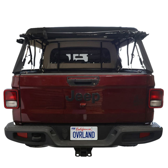 Explorer Soft Shell Bed Topper– 2020 - 2026 Jeep Gladiator JT | OVS Black Diamond - Recon Recovery