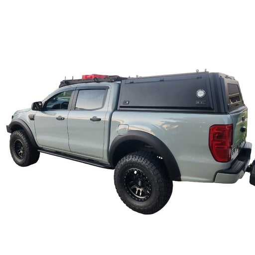 OVS Expedition Stainless Steel Truck Cap with Wing Doors For 2019 - 2023 Ford Ranger - Recon Recovery