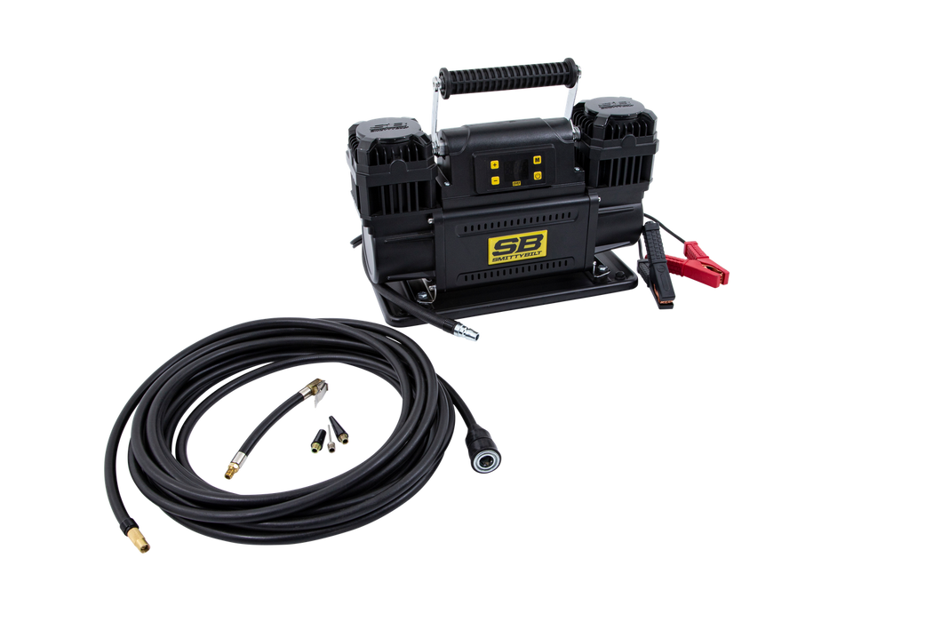 Smittybuilt Portable Lock Smittybilt 10.6 CFM Digital Portable Dual Piston Air Compressor - Reco ...