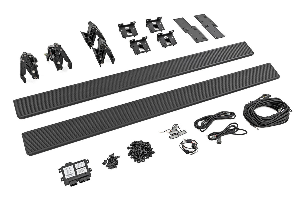 RC Power Retractable Running Boards for 2019 - 2026 GMC Silverado Sierra 1500 2500 3500 - Recon Recovery