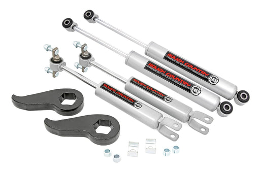 Rough Country 1.5 - 2 Inch Leveling Kit for 2011 - 2019 Chevy/GMC 2500HD/3500HD - Recon Recovery