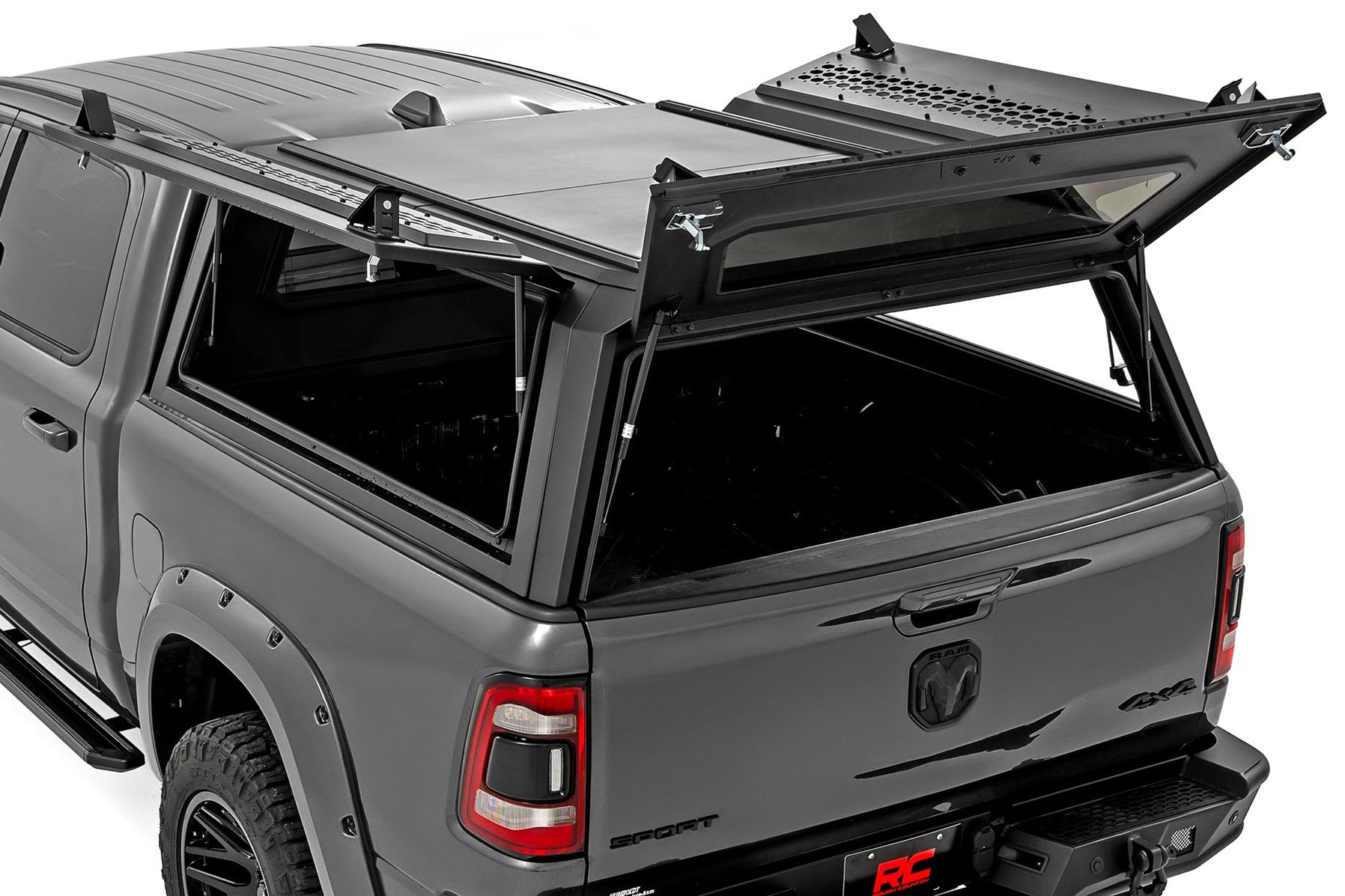 Modular Hat Cap RC Modular Truck Bed Cap for 2019-2026 Ram 1500 (5.7' Bed) - Recon Rec ...