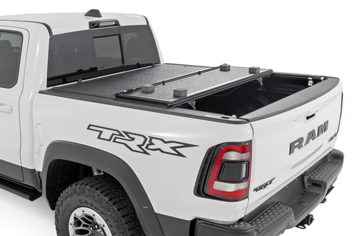 Rough Country Hard Low Profile Bed Cover for 2021 - 2024 Ram 1500 & 1500 TRX - Recon Recovery