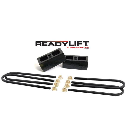 ReadyLIFT 2" Rear Block Kit for 2000-2010 Chevrolet/GMC Silverado 1500/Sierra 1500/Silverado 2500 HD/Sierra 2500 HD/Silverado 3500 HD/Sierra 3500 HD - Recon Recovery