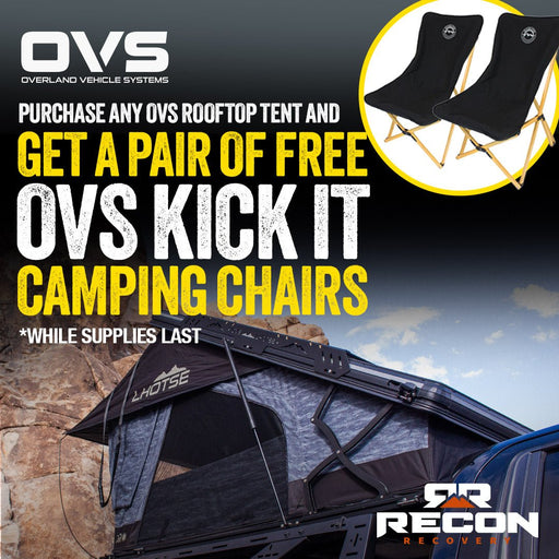 OVS Expedition PRO+ Stainless Steel Truck Cap with Full Windows for 2007 - 2021 Toyota Tundra - Recon Recovery