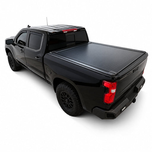 Powered Electric Retractable Tonneau Cover for 2019-2026 GM Silverado & Sierra 1500 - Recon Recovery