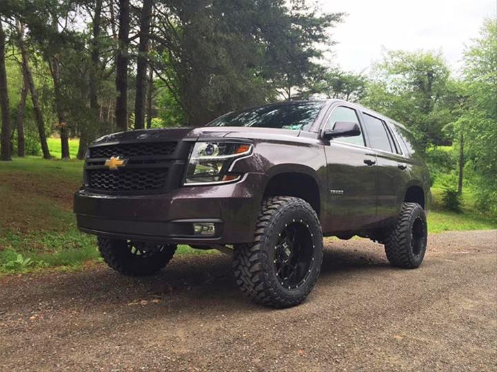 ReadyLIFT 4" SST Lift Kit with 3" Rear Spacer with Upper Control Arms for Aluminum or Stamped Steel OE Upper Control Arms without Shocks for 2015-2020 Cadillac Escalade & Chevrolet Tahoe/Suburban & GMC Yukon