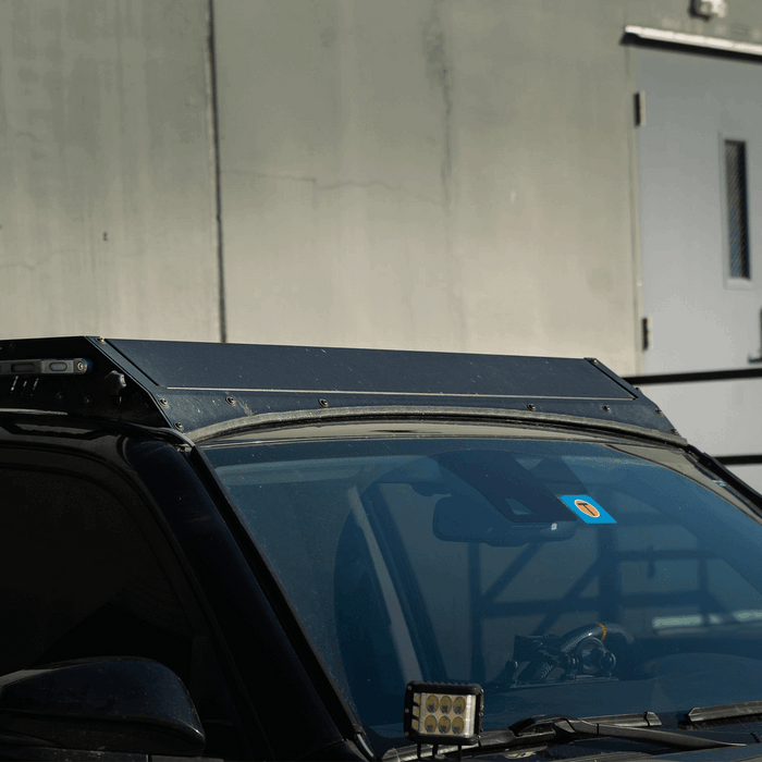 Low Profile Bolt On Premium Roof Rack With Light Guard For 2005-2023 Toyota Tacoma