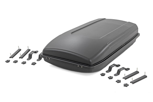 Rough Country Rooftop Cargo Storage Box MADE IN USA | 14.46 Cu Ft Lockable Roof Storage - Recon Recovery