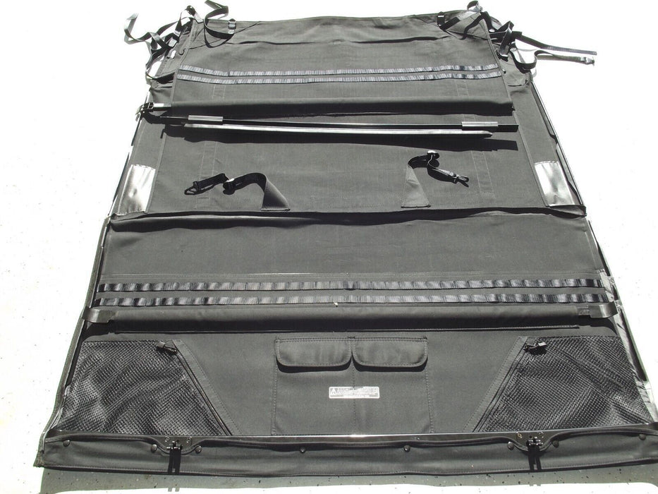 Smittybilt Bowless Soft Top Combo Kit For 2007 - 2018 Jeep Wrangler JKU - Recon Recovery - Recon Recovery