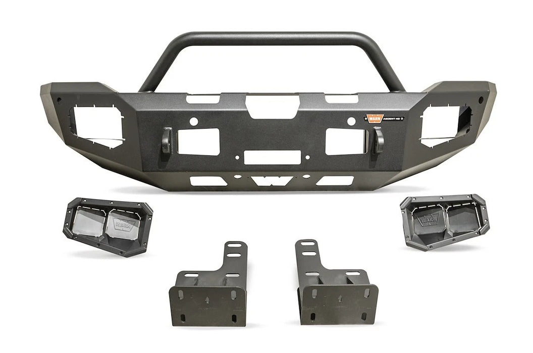 WARN Ascent Front Bumper | 2019–2022 Chevy Silverado 1500 | Winch Ready - Recon Recovery