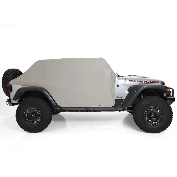 SmittyBilt Water Resistant Cab Cover with Door Flaps for 2018 - 2026 Jeep Wrangler JLU - Recon Recovery