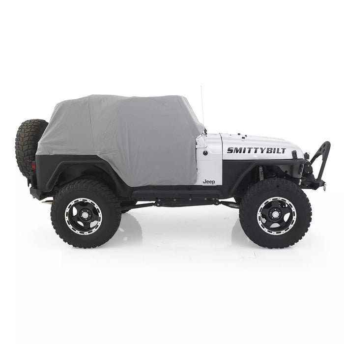 SmittyBilt Water Resistant Cab Cover with Door Flaps for 1992 - 2006 Jeep YJ & TJ - Recon Recovery