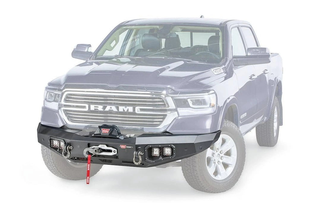 WARN Ascent Front Bumper | 2019–2024 Ram 2500 & 3500 – Heavy - Duty Off - Road Protection - Recon Recovery