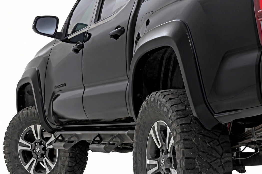 Rough Country Sport Fender Flares for 2016 - 2023 Toyota Tacoma - Recon Recovery