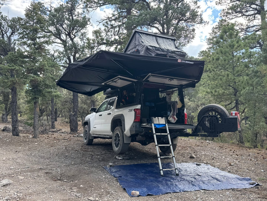 Openroad Plus Size 270 Degree Free Standing Overland Awning With LEDs & Mounting Hardware - Recon Recovery