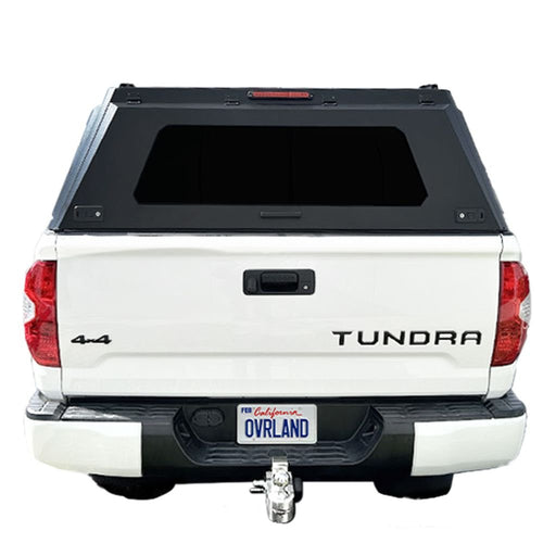 OVS Expedition Stainless Steel Truck Cap with Wing Doors For 2007-2021 Toyota Tundra 5.5ft Bed - Recon Recovery