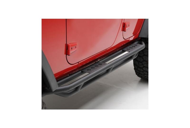 SmittyBilt No Drill Rock Sliders for 2010 - 2018 Jeep Wrangler JK 4 Door - Recon Recovery - Recon Recovery