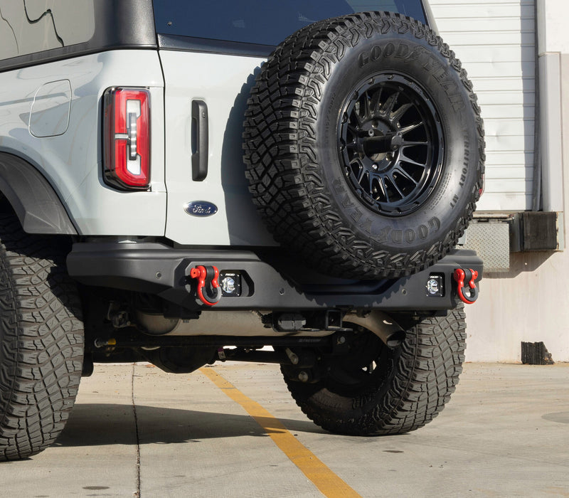 SmittyBilt High Clearance Rear Bumper for 2021 - 2025 Ford Bronco - Recon Recovery - Recon Recovery