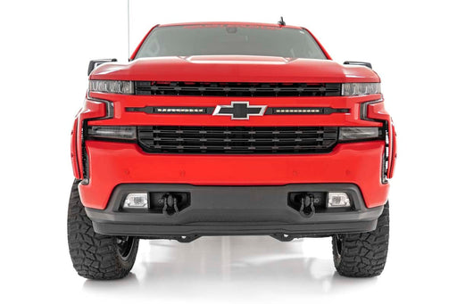 Rough Country Tow Hook Brackets for 2019 - 2022 Chevy Silverado 1500 - Recon Recovery
