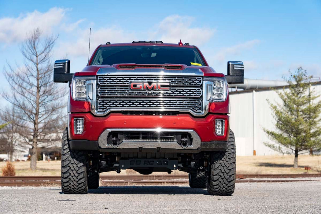 Rough Country Tow Hook Brackets for 2020 - 2026 GMC Sierra 2500 HD - Recon Recovery