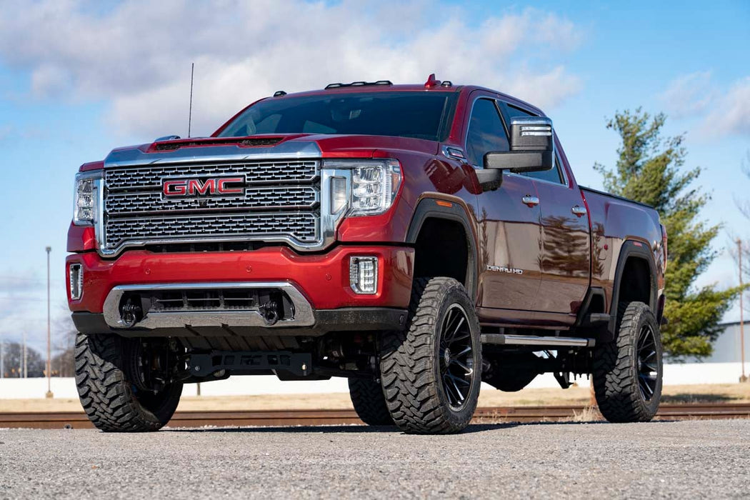 Rough Country Tow Hook Brackets for 2020 - 2026 GMC Sierra 2500 HD - Recon Recovery