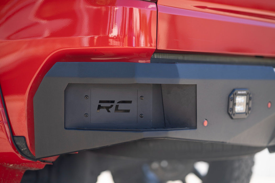 Rough Country LED Rear Bumper for 2019-2022 Chevy Silverado 1500 - Recon Recovery