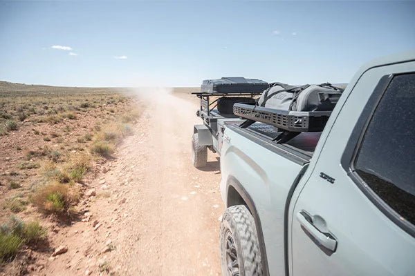 Rough Country Powered Electric Retractable Tonneau Cover for 19 - 26 Silverado Sierra - 5' 10" Bed - Recon Recovery