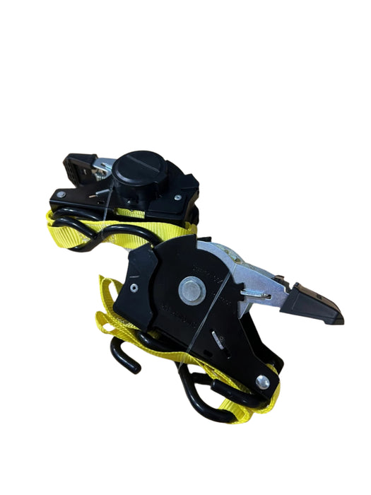 Smittybilt 1″ x 10′ Retractable Ratchet Straps (Pair) - Recon Recovery