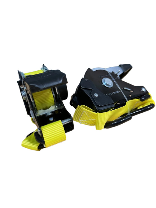 Smittybilt 1″ x 10′ Retractable Ratchet Straps (Pair) - Recon Recovery