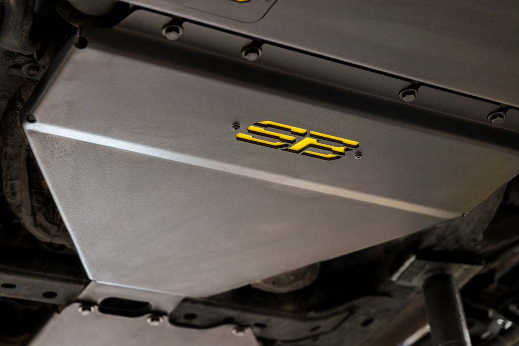 Smittybilt Steel Transmission Skid Plate for 2021+ Ford Bronco (2 & 4 Door) - Recon Recovery