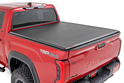 Rough Country Soft Roll Up Bed Cover for 2022 - 2026 Toyota Tundra - Recon Recovery