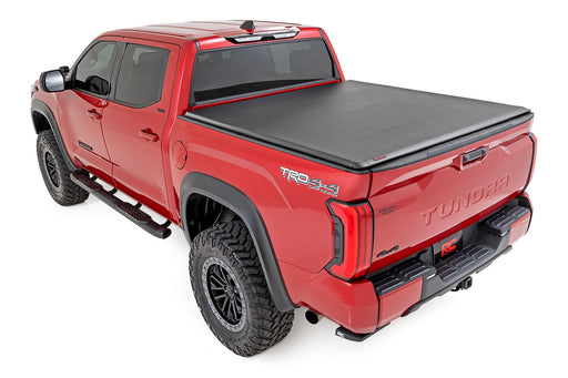Rough Country Soft Roll Up Bed Cover for 2022 - 2026 Toyota Tundra - Recon Recovery