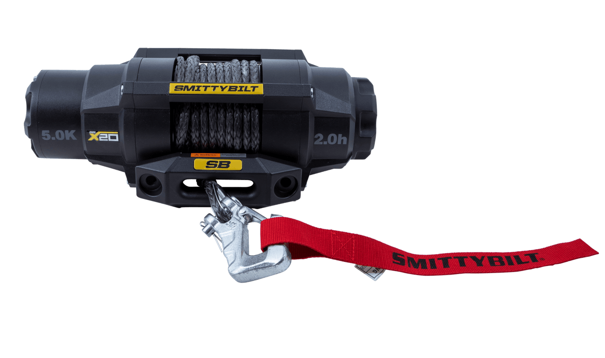 Smittybilt X2O 5K ATV UTV Winch – Synthetic Rope & Wireless Remote - Recon Recovery