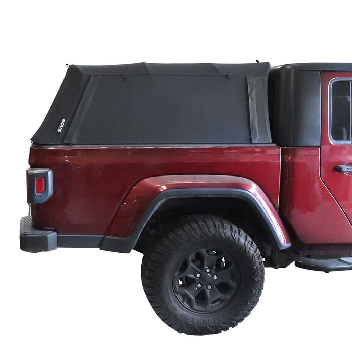 Explorer Soft Shell Bed Topper– 2020 - 2026 Jeep Gladiator JT | OVS Black Diamond - Recon Recovery