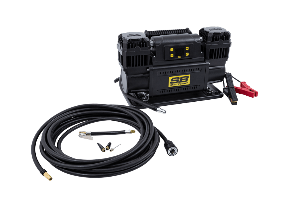 Smittybilt 10.6 CFM Digital Portable Dual Piston Air Compressor - Recon Recovery - Recon Recovery