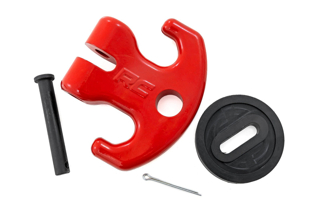 Rough Country UTV Multi - Function Winch Cleat Red - Recon Recovery