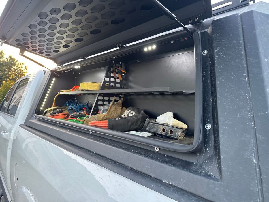 OPENROAD Truck Cap Storage Box Add On Accessory