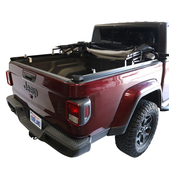 Explorer Soft Shell Bed Topper– 2020 - 2026 Jeep Gladiator JT | OVS Black Diamond - Recon Recovery