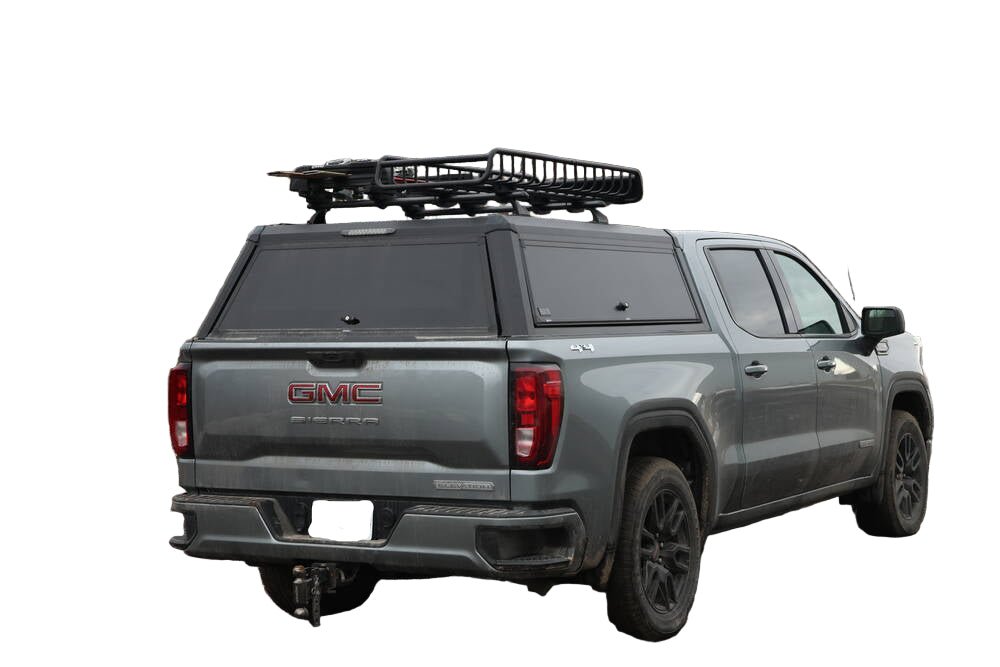 EXP Bolt on Aluminum Bed Cap for 2020 - 2024 GM Silverado & Sierra 2500 3500 6.10' Bed - Recon Recovery - Recon Recovery