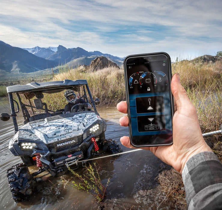 WARN HUB Wireless Receiver – Bluetooth Winch Control | IP68 Waterproof - Recon Recovery