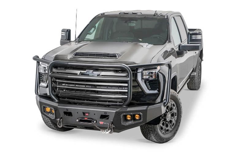 WARN Ascent Front Bumper | 2024 - 2026 Silverado 2500HD & 3500HD | Winch Ready - Recon Recovery