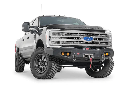 WARN Ascent Front Bumper | 2023 Ford F - 250 & F - 350 Super Duty | Winch Ready - Recon Recovery