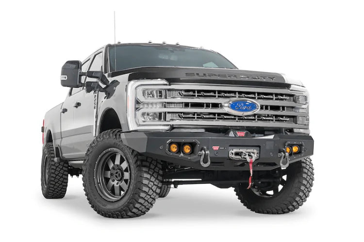 WARN Ascent Front Bumper | 2023 Ford F - 250 & F - 350 Super Duty | Winch Ready - Recon Recovery