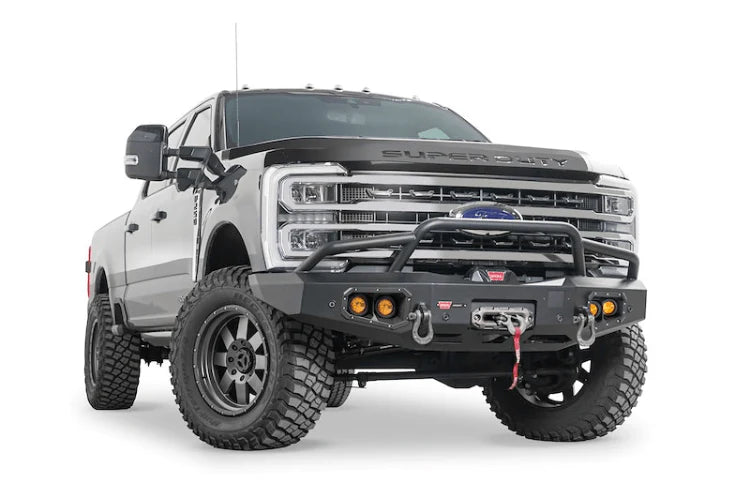 WARN Ascent Front Bumper | 2023 Ford F - 250 & F - 350 Super Duty | Winch Ready - Recon Recovery